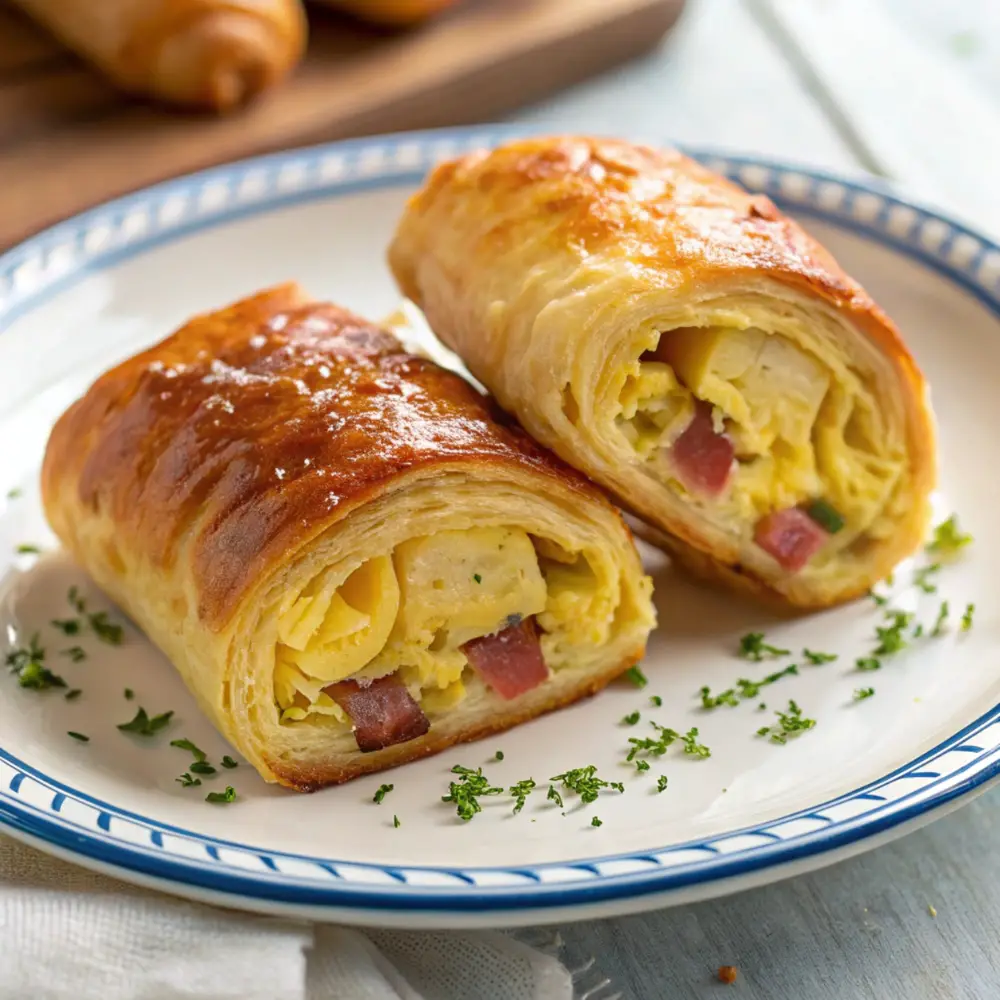 Sausage Egg Breakfast Roll-Ups