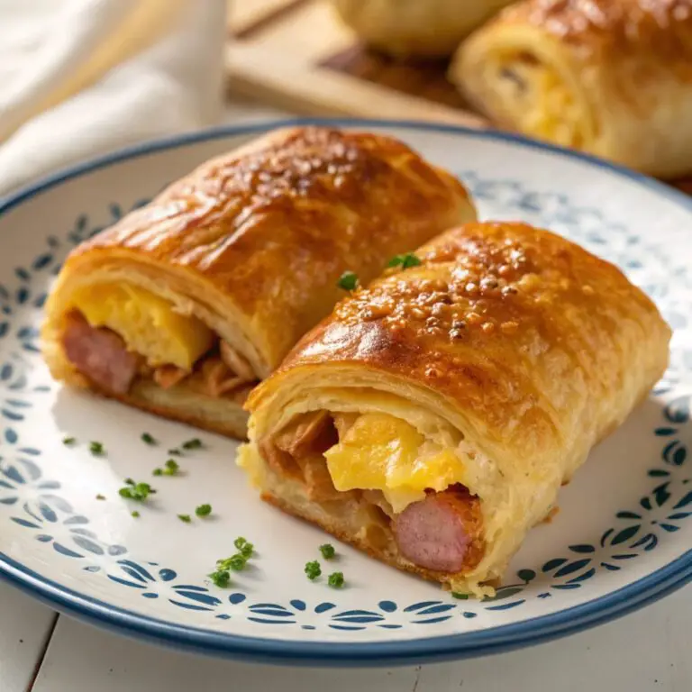 Sausage Egg Breakfast Roll-Ups