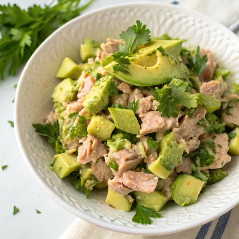 Avocado Tuna Salad