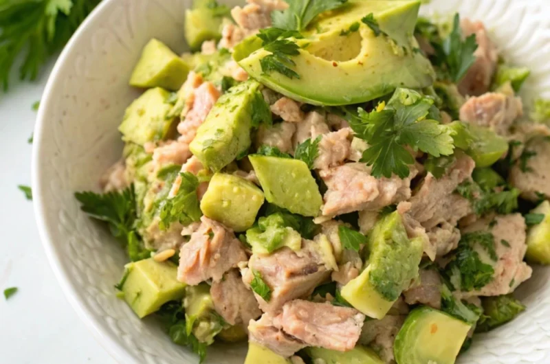 Avocado Tuna Salad: Creamy, Healthy & Irresistibly Delicious!