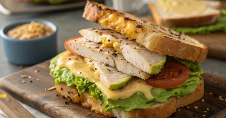 Chicken Avocado Melt Sandwich