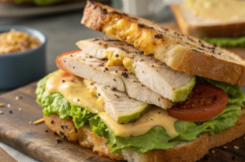 The Ultimate Chicken Avocado Melt Sandwich – A Taste of Heaven!