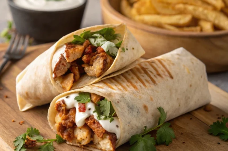Cheesy Chicken Ranch Wraps – Irresistibly Creamy & Loaded with Flavor!