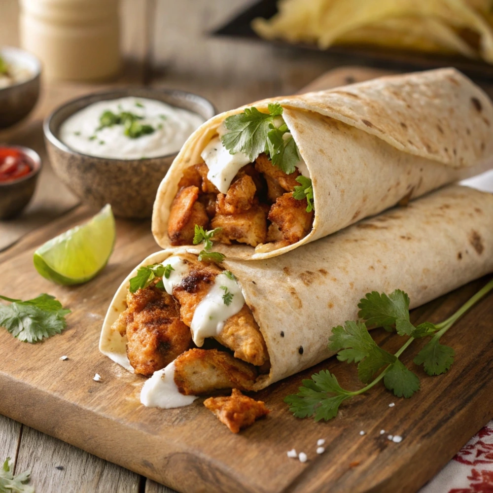 chicken ranch wraps