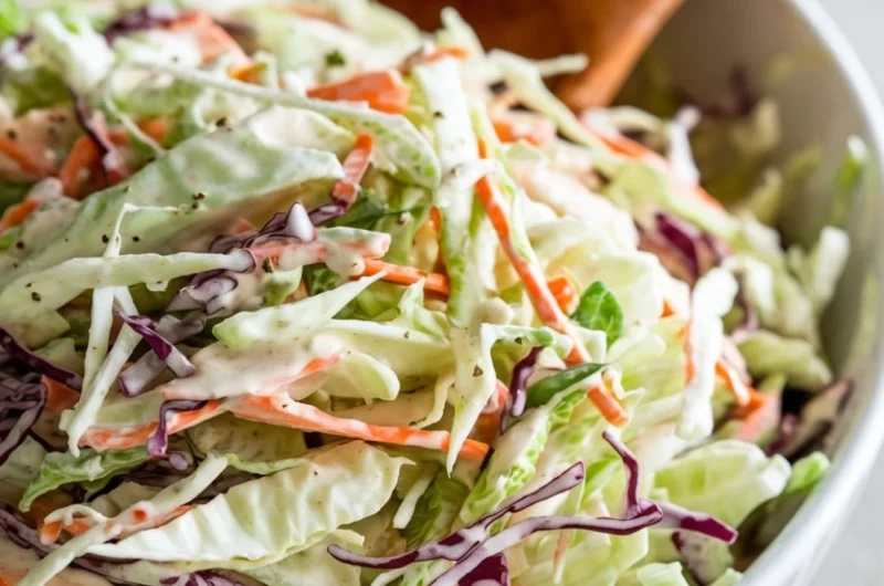 Classic Coleslaw Recipe – Creamy, Crunchy & Irresistible!