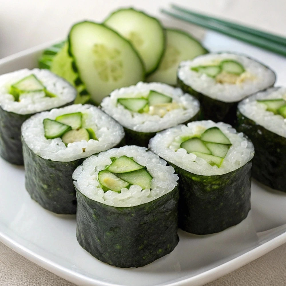 Cucumber Sushi Rolls