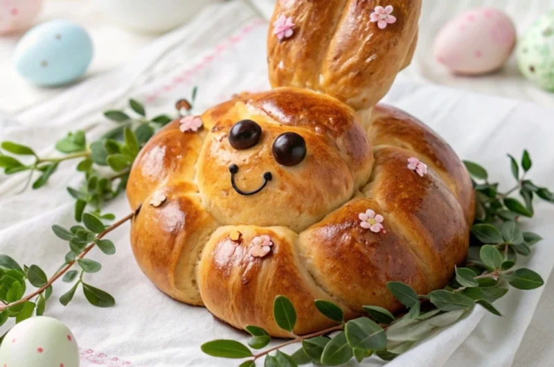Adorable Easter Bunny Bread – A Fun & Festive Treat!