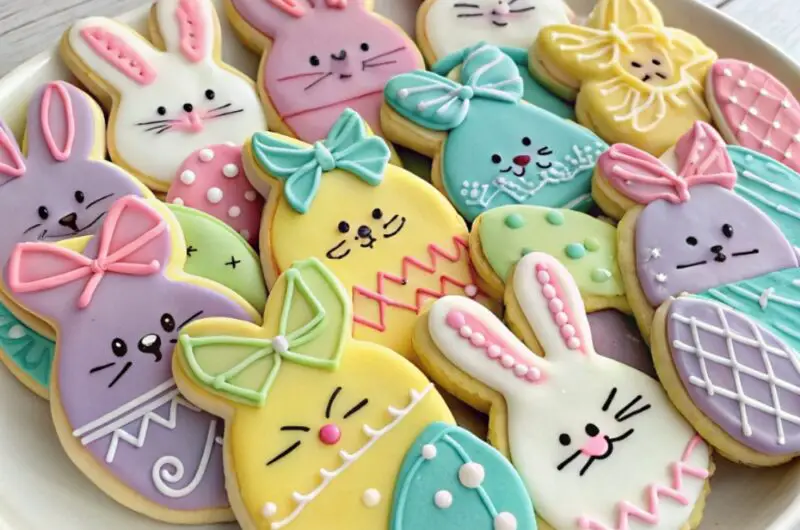 Hop into Easter with Adorable Bunny Sugar Cookies!