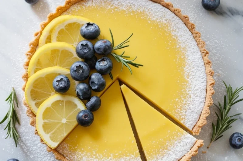 Irresistible Lemon Tart: Zesty, Creamy & Buttery Perfection!