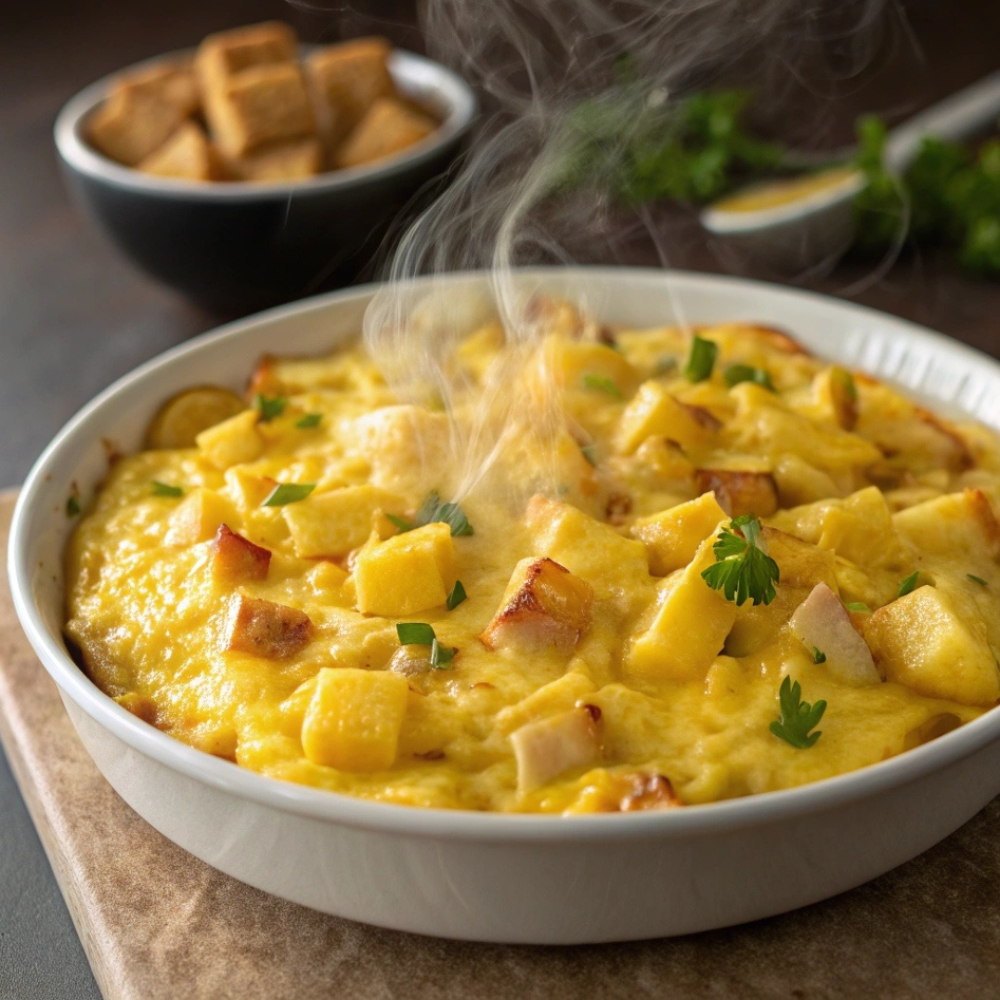 Potato Egg Scramble