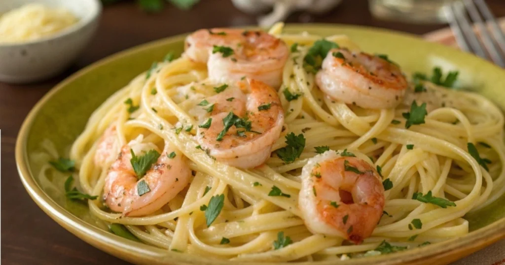 Shrimp Scampi pasta