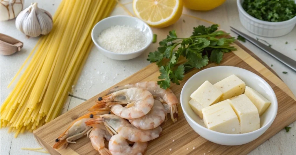Shrimp Scampi pasta