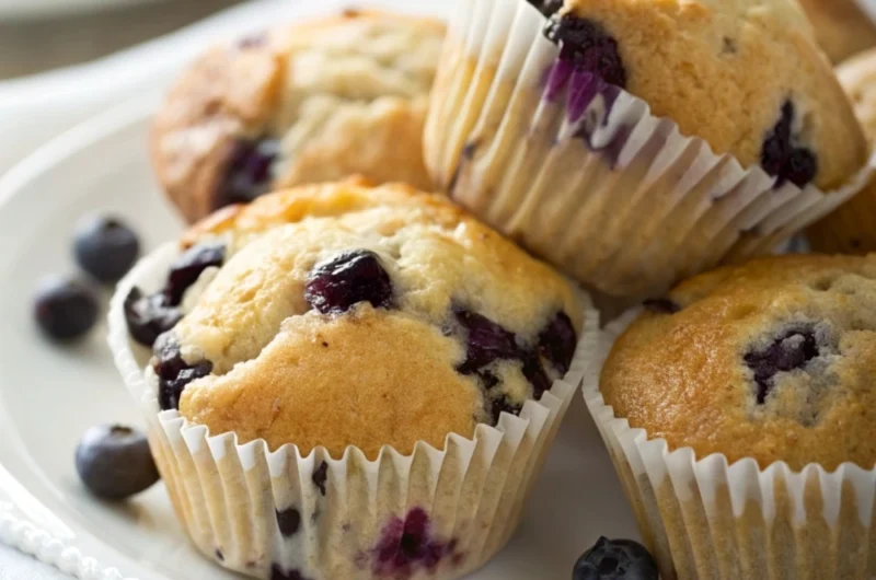 Blueberry Muffins Bliss: Irresistible Muffins to Brighten Your Day
