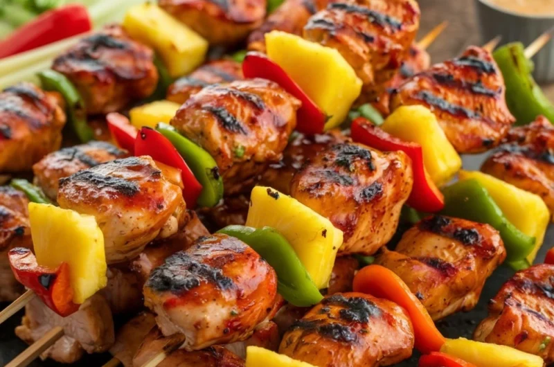 Juicy & Flavorful Chicken Skewers – Perfect for Grilling!