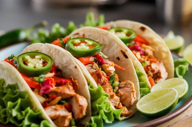 Mouthwatering Chicken Tacos: A Flavor Explosion in Every Bite!