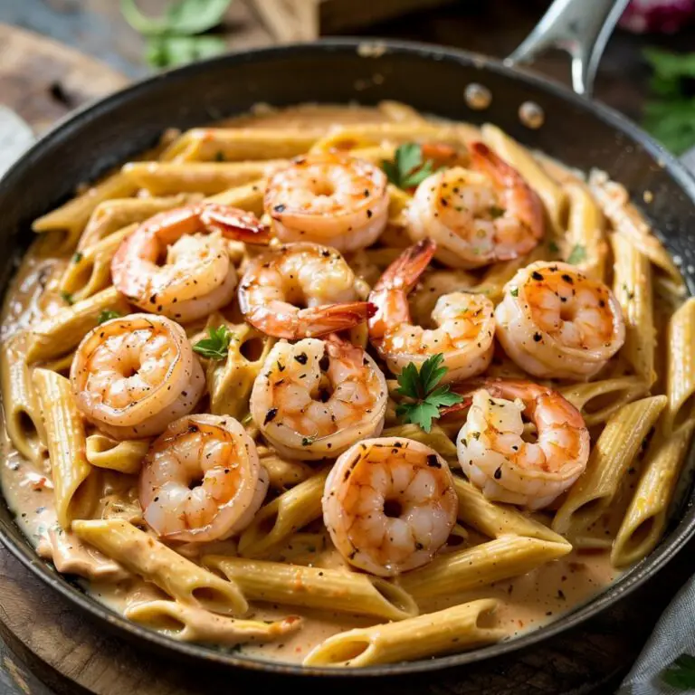 Creamy Cajun Shrimp Pasta