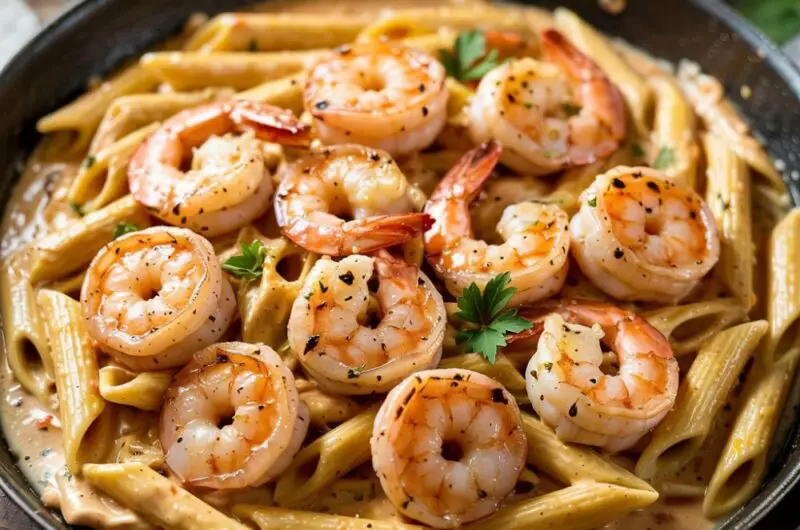 Creamy Cajun Shrimp Pasta—Bold, Spicy, and So Easy!