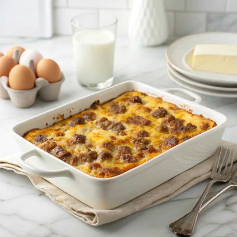 Crescent Roll Breakfast Casserole