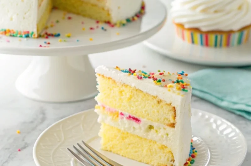 The Ultimate Foolproof Vanilla Cake Recipe
