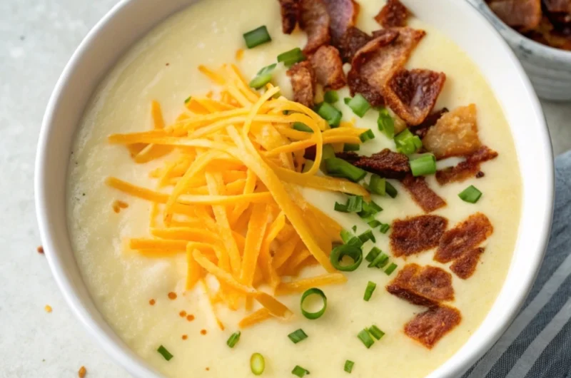 Cheesy Potato Soup Recipe (Fail-Proof & Extra Creamy!)