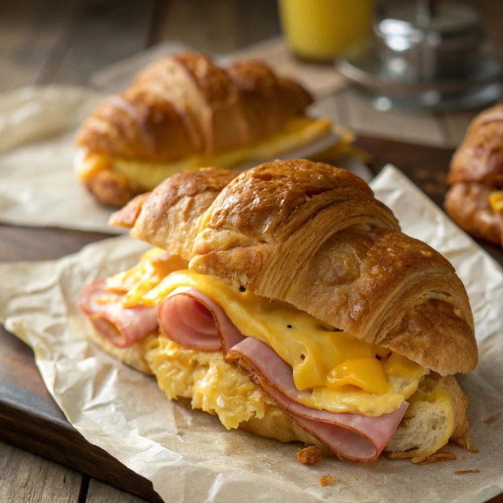 Croissant Breakfast Sandwiches