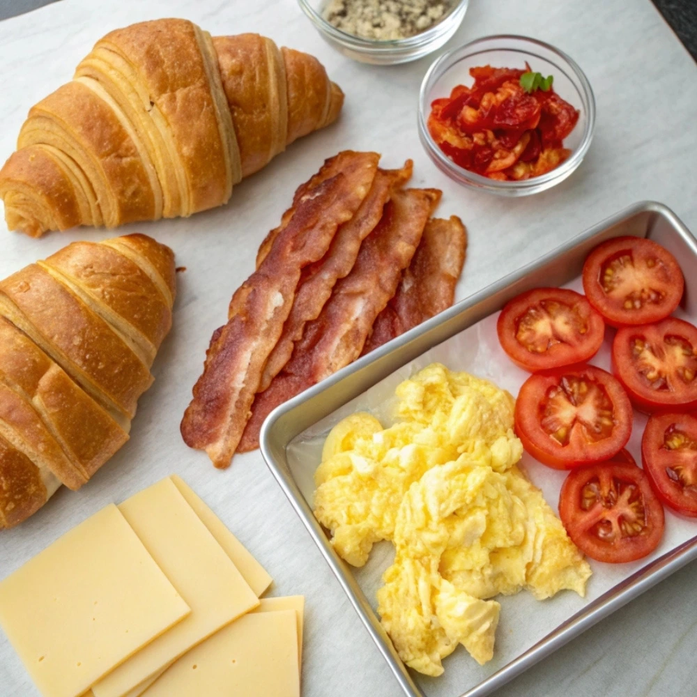Croissant Breakfast Sandwiches
