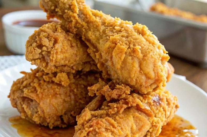 Crispy Fried Chicken (Crispy, Juicy, & Foolproof)