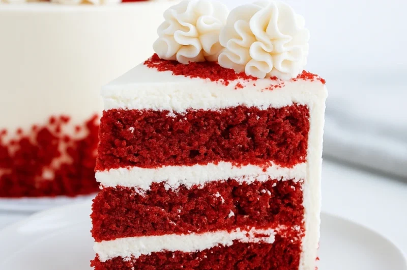 The Ultimate Red Velvet Cake Recipe: Scientifically Perfected