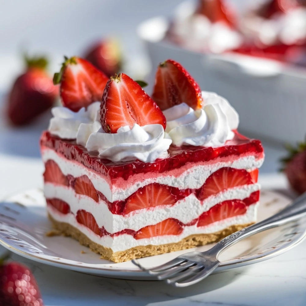 Strawberry Lasagna Recipe