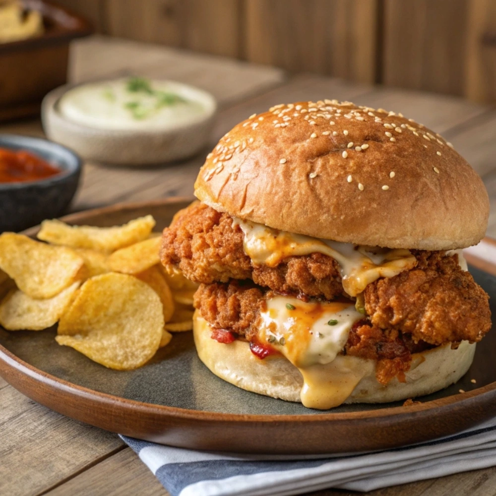 Bang Bang Chicken Sliders