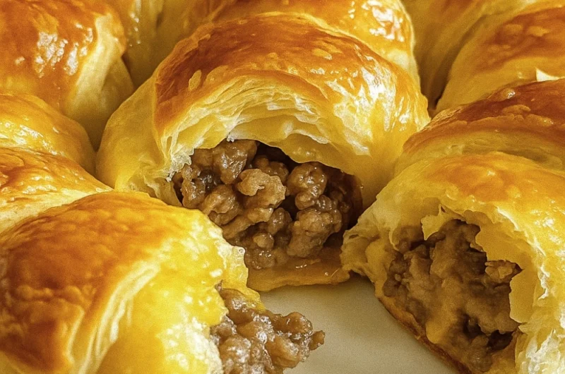 Breakfast Sausage Crescent Rolls (Easy & Cheesy)