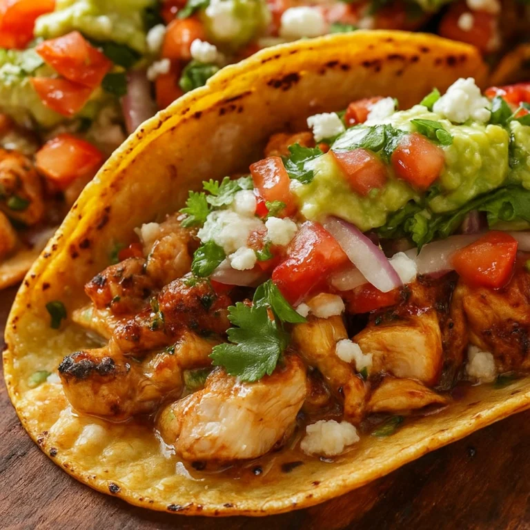 Chicken Street Tacos Recipe