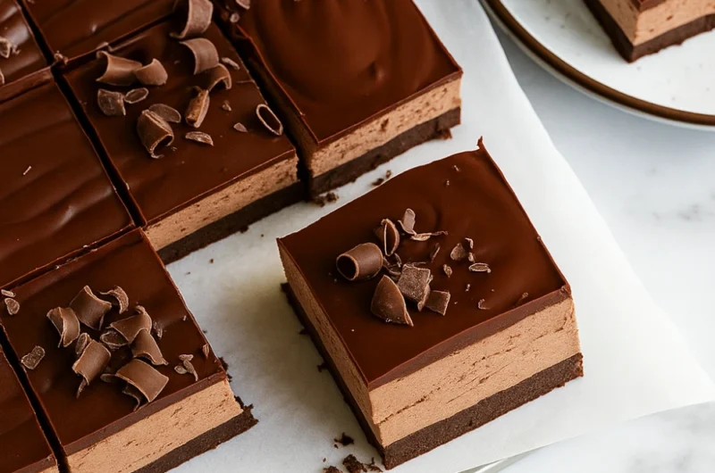 Chocolate Mousse Brownies