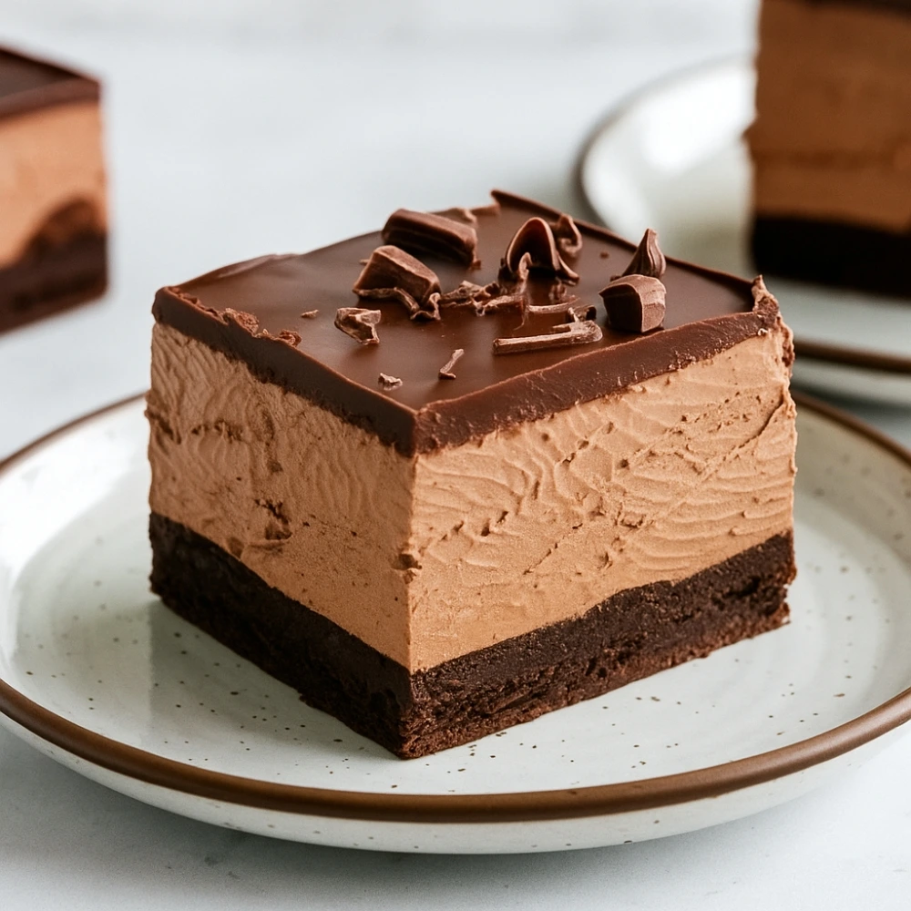 Chocolate Mousse Brownies
