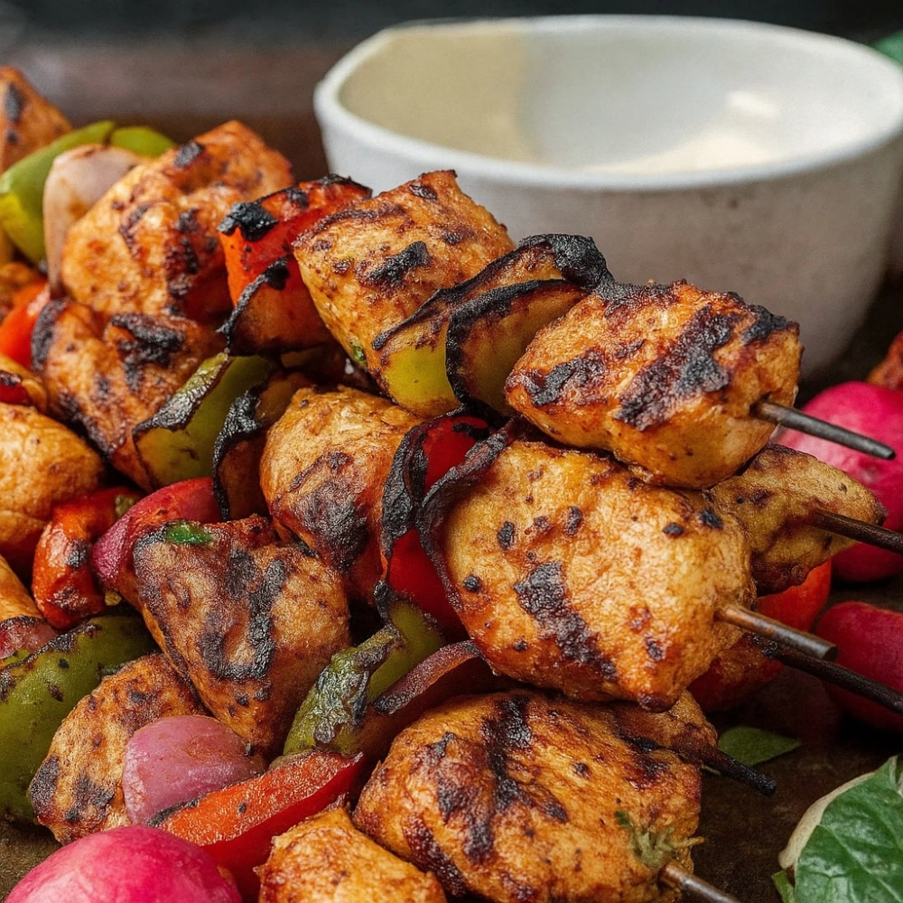 Greek Chicken Kabobs