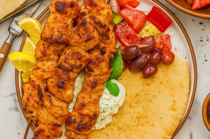 The Ultimate Greek Chicken Kabobs (Incredibly Juicy)