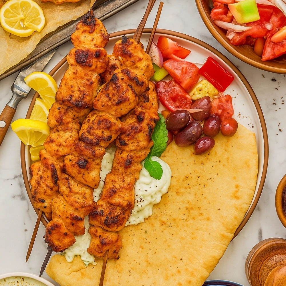 Greek Chicken Kabobs