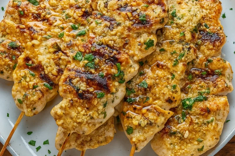 The Juiciest Garlic Parmesan Grilled Chicken (You'll Ever Make)
