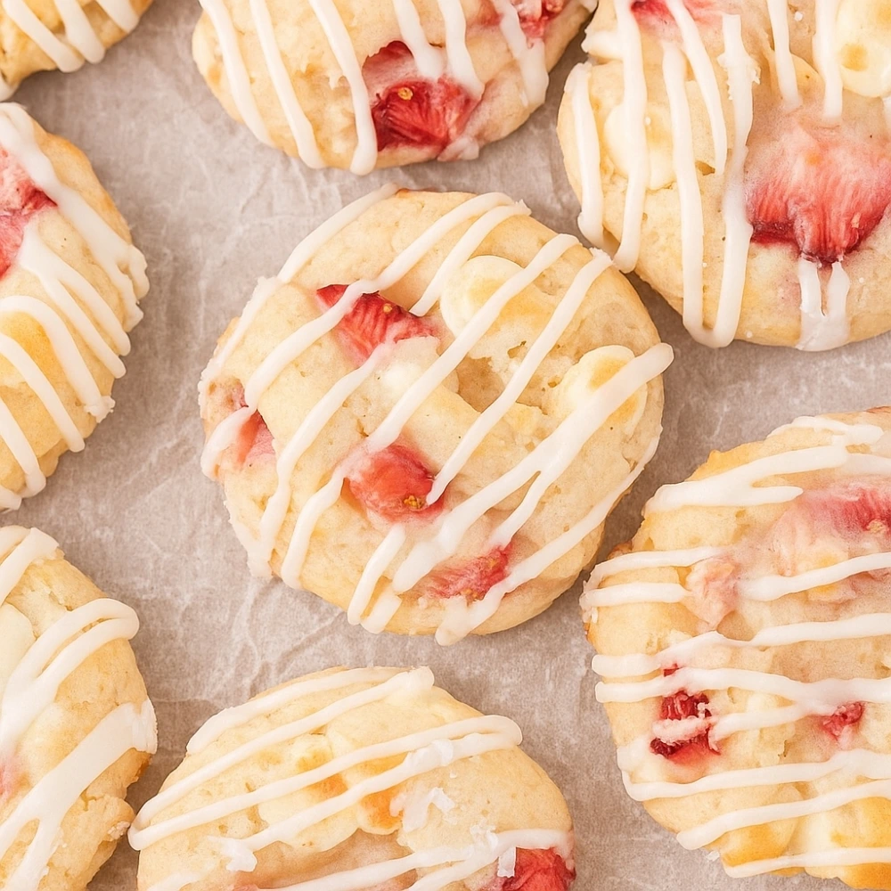 Strawberry Shortcake Cookies