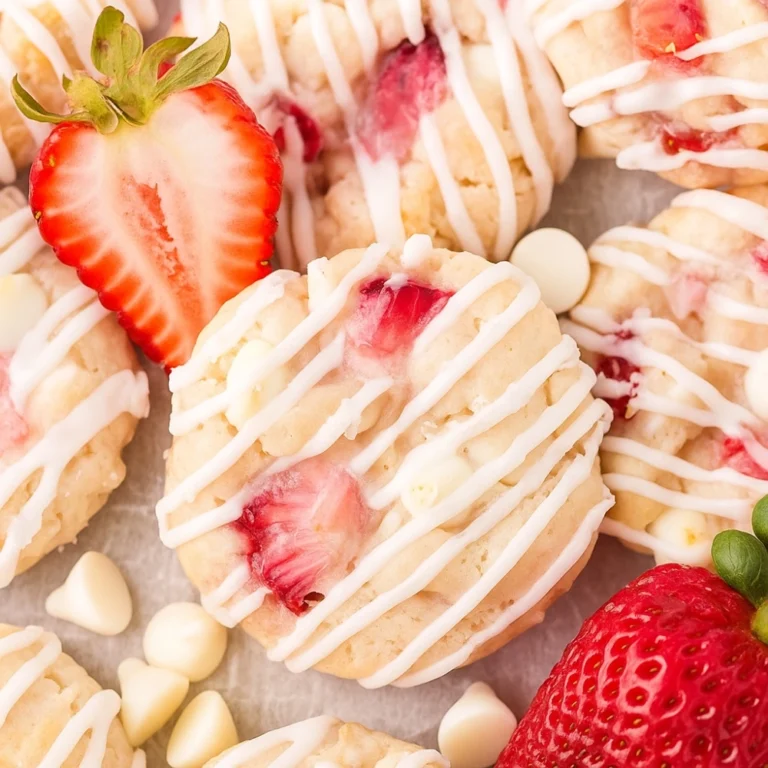 Strawberry Shortcake Cookies