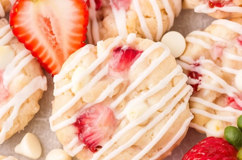 Strawberry Shortcake Cookies
