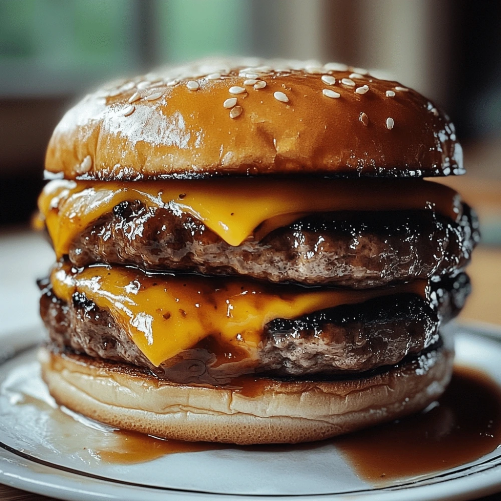 Teriyaki Parmesan Burger