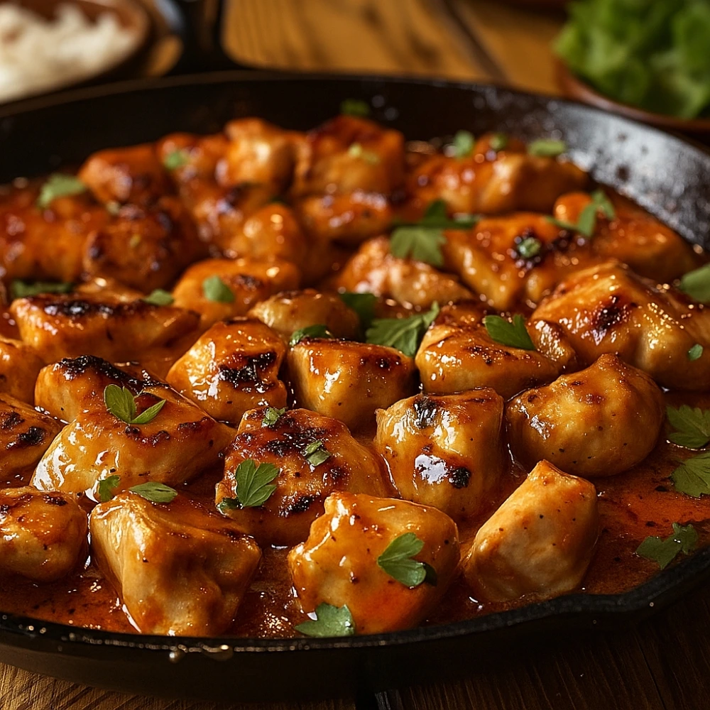 Texas Roadhouse Butter Chicken Skillet