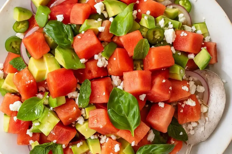 Watermelon Feta Salad Recipe