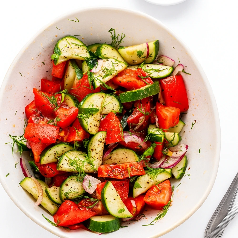 Cucumber Tomato Salad