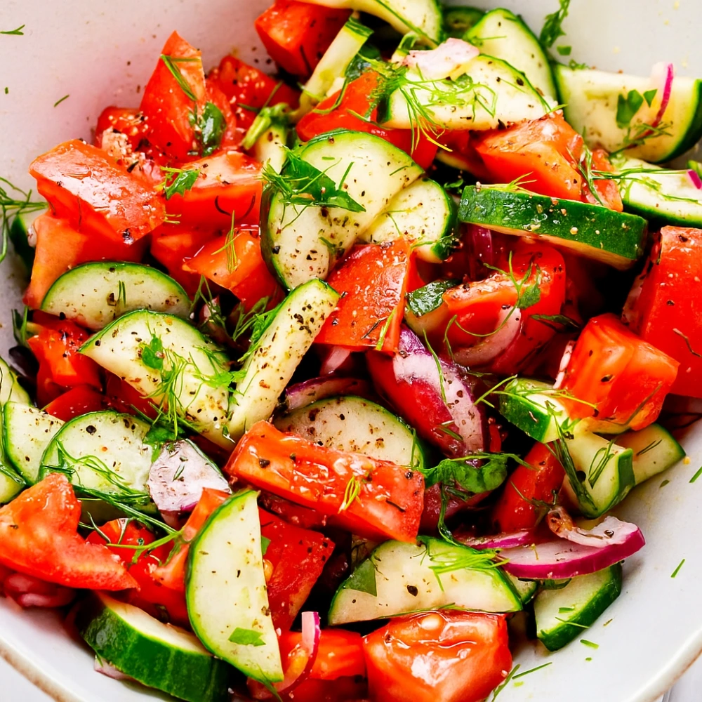 Cucumber Tomato Salad