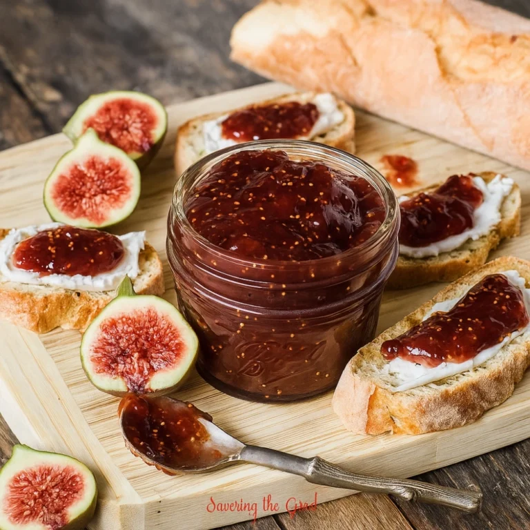 Fig Jam Recipe