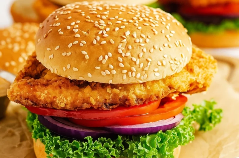 Fried Chicken Sandwich Recipe (That's Actually Easy)