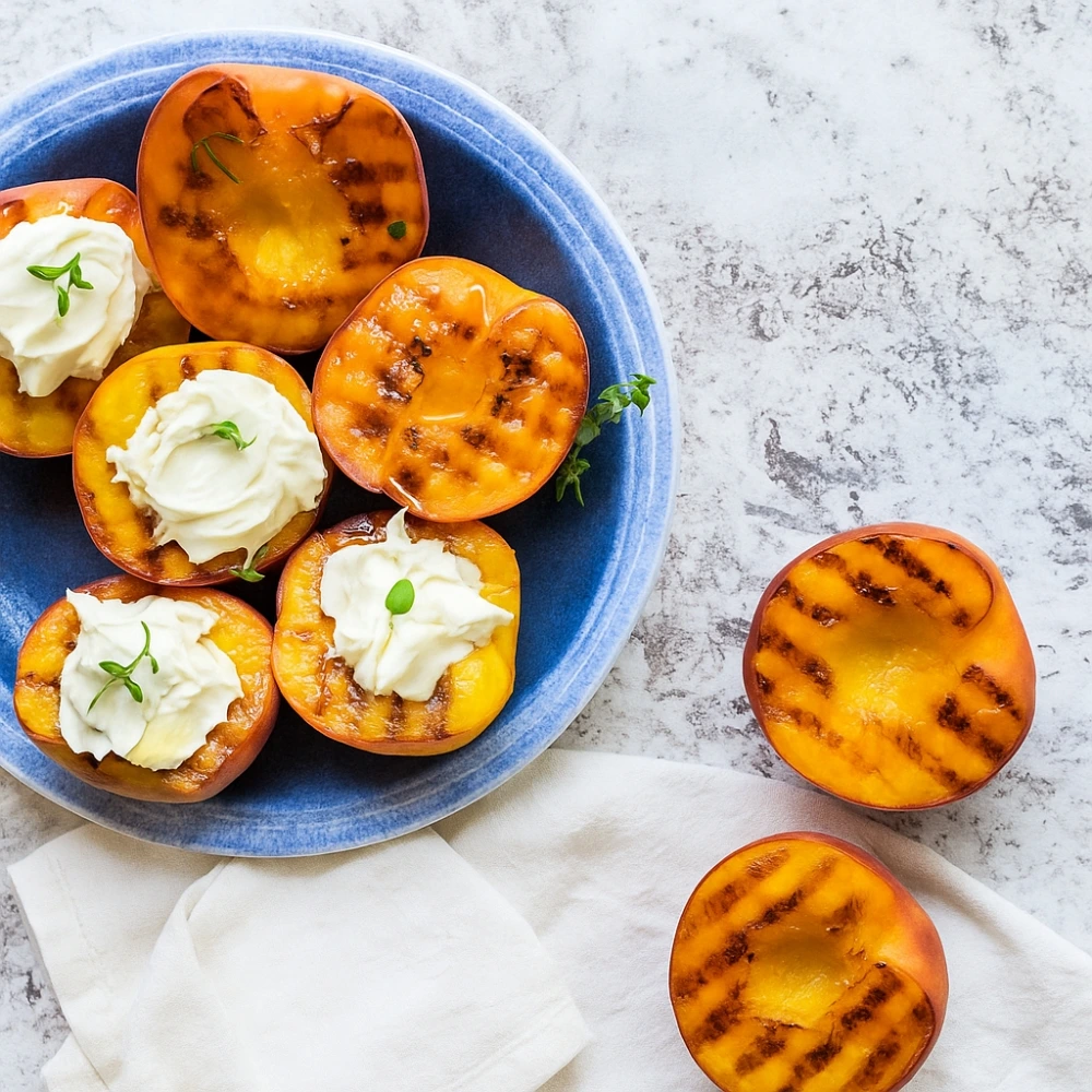 Grilled Peaches