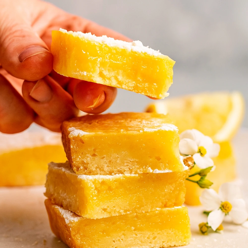 Lemon Brownie Bars